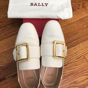 Bally Janelle Buckled Slip-On Loafers